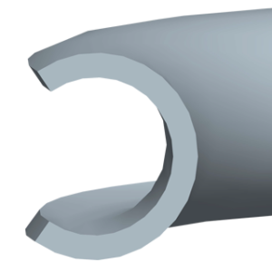 metal c-ring for external pressure
